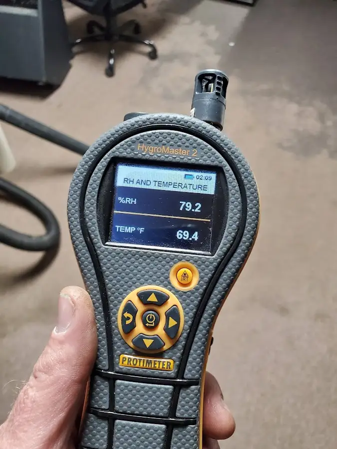 Moisture meter humidity assessment for Fire & Smoke Damage Restoration in Uvalde